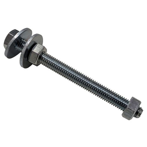 Immagine di scale shop c/ganci supporti h100 filetto 8ma x binario tubolare alluminio                                                                                           