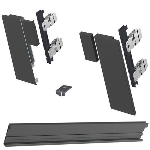 Immagine di Frontali cassetto interno AvanTech YOU h 187 per inserto in vetro