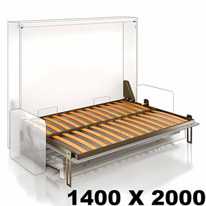 Immagine di reti letti drop sofà 1400 x 2000 x letti orizzontali small                                                                                           