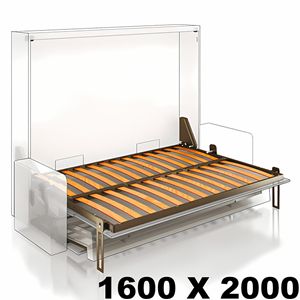 Immagine di reti letti drop sofà 1600 x 2000 x letti orizzontali large                                                                                           