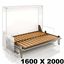 Immagine di reti letti drop sofà 1600 x 2000 x letti orizzontali large                                                                                           