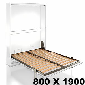 Immagine di reti letti swing anta liscia  800 x 1900 x letti verticali                                                                                           