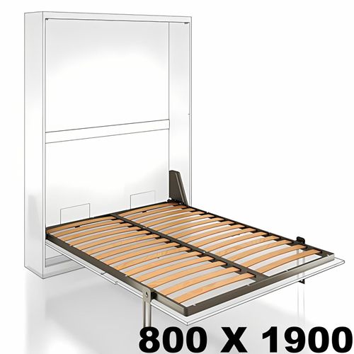 Immagine di reti letti swing anta liscia  800 x 1900 x letti verticali                                                                                           