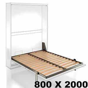 Immagine di reti letti swing anta liscia  800 x 2000 x letti verticali                                                                                           