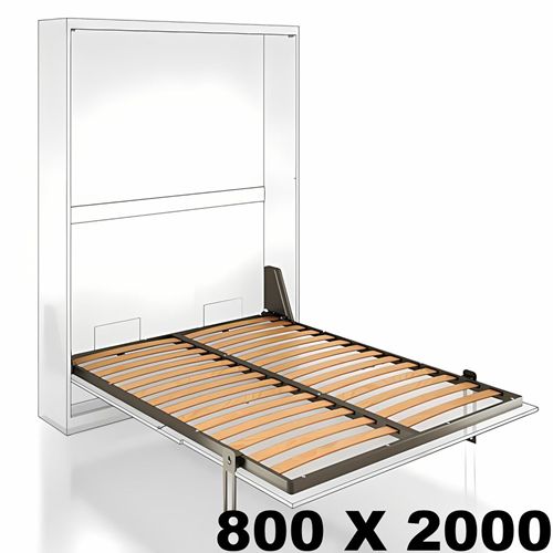 Immagine di reti letti swing anta liscia  800 x 2000 x letti verticali                                                                                           