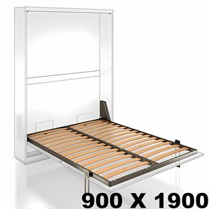 Immagine di reti letti swing anta liscia  900 x 1900 x letti verticali                                                                                           