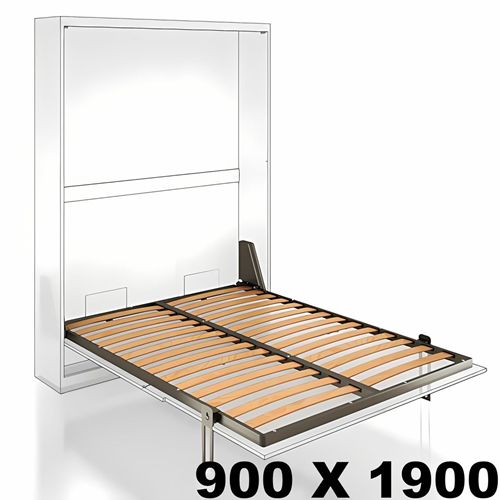 Immagine di reti letti swing anta liscia  900 x 1900 x letti verticali                                                                                           