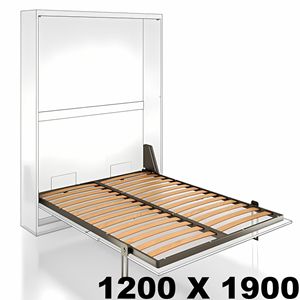 Immagine di reti letti swing anta liscia 1200 x 1900 x letti verticali                                                                                           