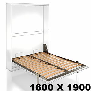 Immagine di reti letti swing anta liscia 1600 x 1900 x letti verticali                                                                                           