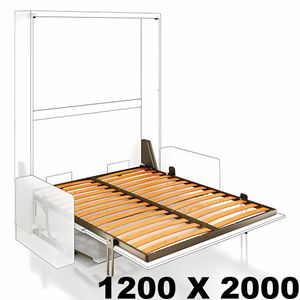 Immagine di reti letti swing sofà 1200 x 2000 x letti verticali                                                                                           