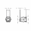 Immagine di Serrature G216 per anta legno