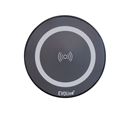 Immagine di prese wireless charger walldiskq nero c/alimentatore usb c 20w
