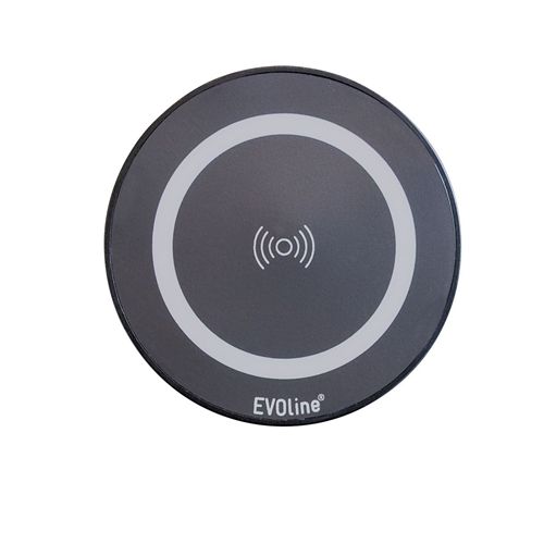 Immagine di prese wireless charger walldiskq nero c/alimentatore usb c 20w