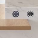 Immagine di prese wireless charger walldiskq nero c/alimentatore usb c 20w