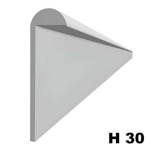 Immagine di profilati unghiette alu 2 mt mm. 30 argento alluminio aste 2 metri                                                                                           