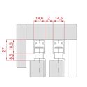 Immagine di Guida di scorrimento superiore 609 per sistema Scorribase