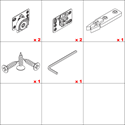 Immagine di Kit ante scorrevoli Hawa Miniroll 15 H IS - art. 13432 