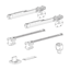 Immagine di Kit Scorrisospensione Soft Fluid per ate scorrevoli