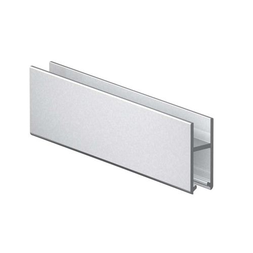 Immagine di = profilati supra portacristal mm. 8 inox aste 5 metri                                                                                           