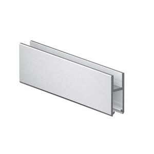 Immagine di profilati supra portacristalli mm. 6 inox aste 5 metri                                                                                           