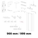 Immagine di Kit Gamma per anta interna in alluminio