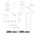 Immagine di Kit Gamma per anta interna in legno