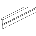 Immagine di Profilo fermavetro Hawa Clipo 36 GPPK IS cm 250 - art. 053.3071.250 