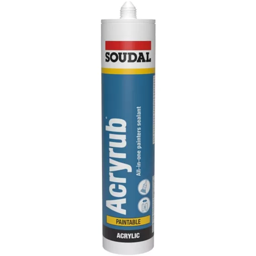 Immagine di sigillanti acrilici standard ml. 310 bianco acryrub                                                                                           