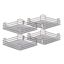 Immagine di Set cestelli in filo metallico per telai corner Compact