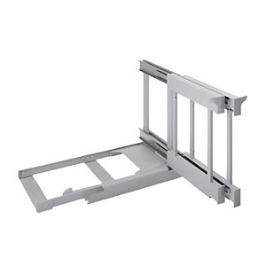 Immagine di cestelli corner compact telai h 501 l 700 arg. s/kit - s/cesti - dx/sx                                                                                           