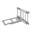 Immagine di cestelli corner compact telai h 501 l 700 arg. s/kit - s/cesti - dx/sx                                                                                           