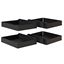 Immagine di Set cestelli in lamiera per telai corner Compact