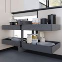 Immagine di Set cestelli in lamiera per telai corner Compact