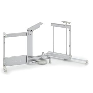 Immagine di cestelli corner dynamic telai h 600/ 800 sx c/soft close + guida                                                                                           