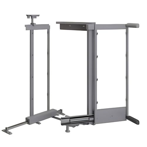 Immagine di cestelli corner dynamic telai h1100/1260 dx c/soft close + guida                                                                                           