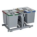 Immagine di Pattumiere angolo Magic Waste 4 secchi e 2 cestelli