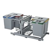 Immagine di Pattumiere angolo Magic Waste 4 secchi e 4 cestelli
