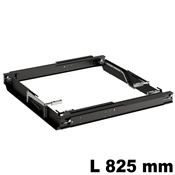 Immagine di telai tavoli rocketing  825x710 nero allunga da 400 a 600 mm                                                                                           