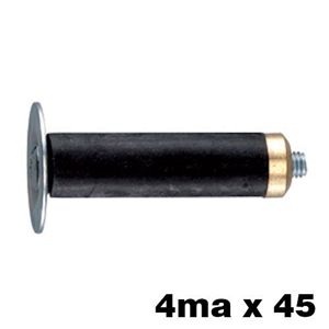 Immagine di tasselli devis gomma mm  9 a 4ma x 45 vite tgs croce combi                                                                                           