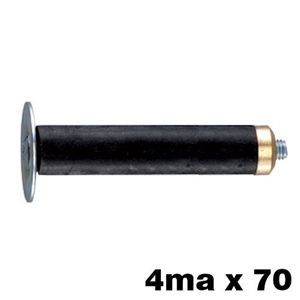 Immagine di tasselli devis gomma mm  9 a 4ma x 70 prolungato c/vite tgs combi                                                                                           