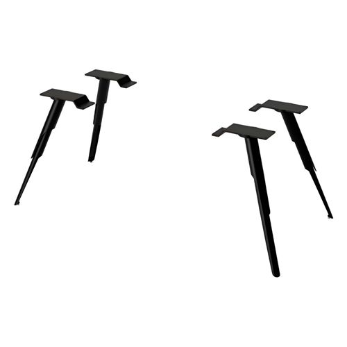 Immagine di gambe lyra nero x telai flowing set 4 gambe                                                                                           