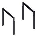 Immagine di gambe mensa tl1 outdoor inox x telai rolling 70 mm                                                                                           